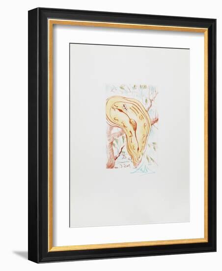 Melting Clock-Salvador Dalí-Framed Collectable Print