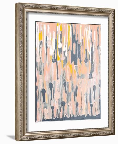 Melting Droplets-Ajoya Grace-Framed Art Print