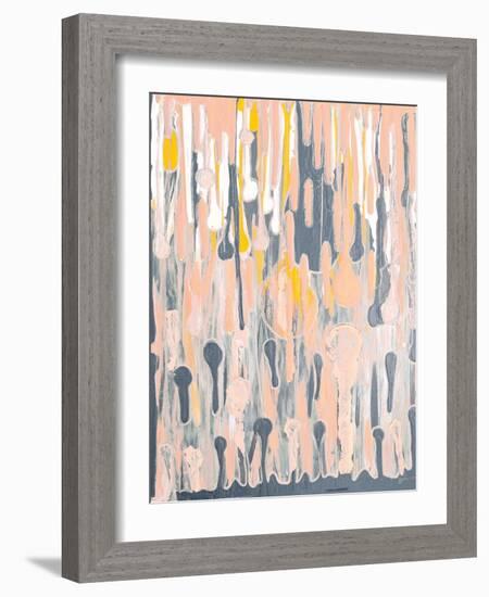 Melting Droplets-Ajoya Grace-Framed Art Print