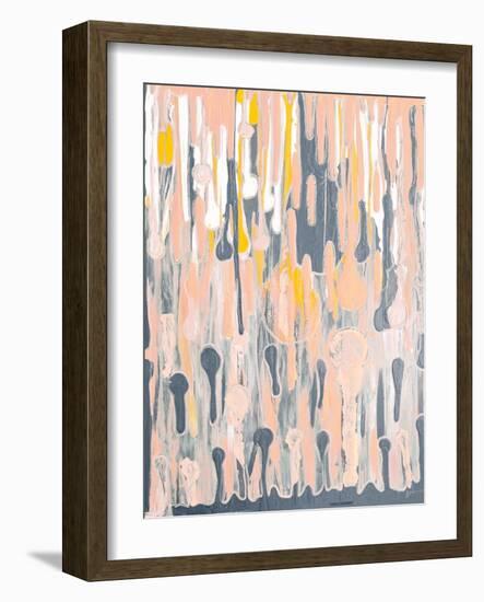 Melting Droplets-Ajoya Grace-Framed Art Print