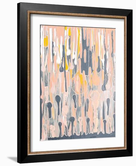 Melting Droplets-Ajoya Grace-Framed Art Print