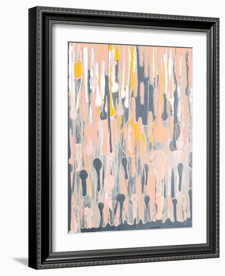 Melting Droplets-Ajoya Grace-Framed Art Print