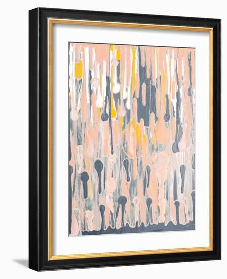 Melting Droplets-Ajoya Grace-Framed Art Print