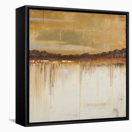 Melting Gold I-Patricia Pinto-Framed Stretched Canvas