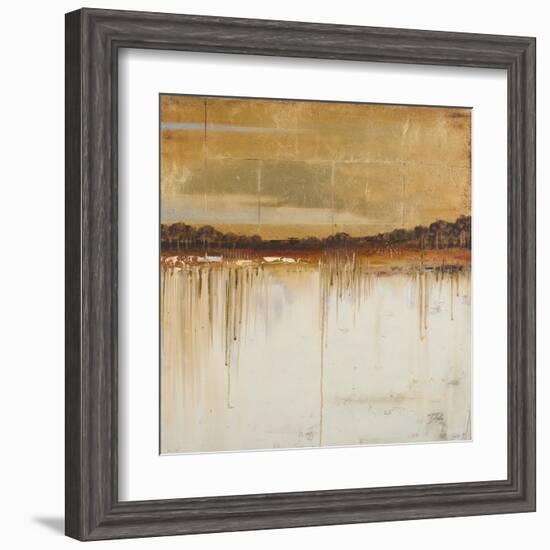 Melting Gold I-Patricia Pinto-Framed Art Print