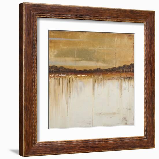 Melting Gold I-Patricia Pinto-Framed Art Print