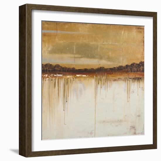 Melting Gold I-Patricia Pinto-Framed Art Print