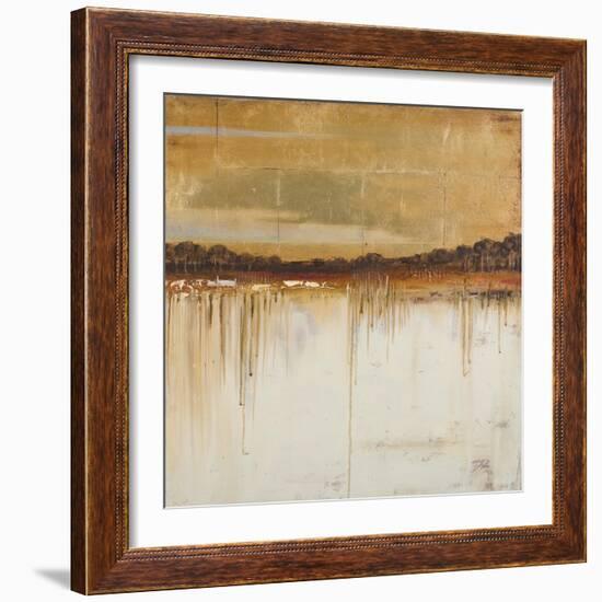 Melting Gold I-Patricia Pinto-Framed Art Print