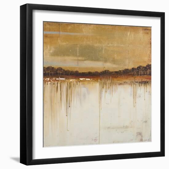 Melting Gold I-Patricia Pinto-Framed Art Print