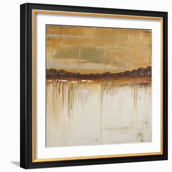 Melting Gold I-Patricia Pinto-Framed Art Print