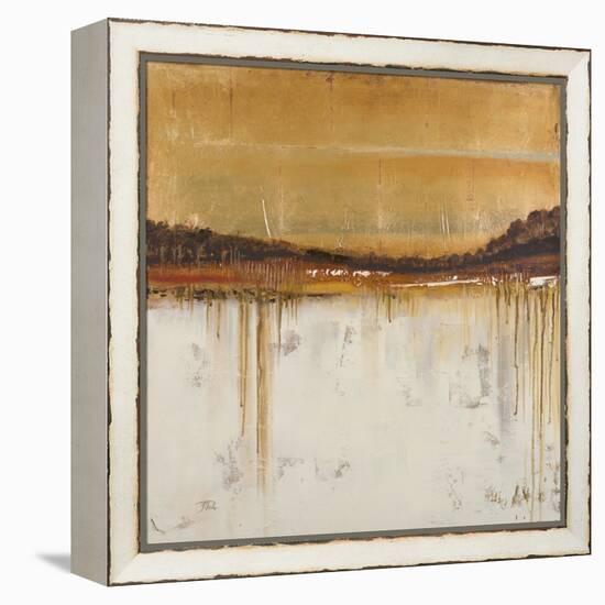 Melting Gold II-Patricia Pinto-Framed Stretched Canvas