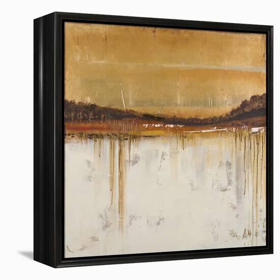 Melting Gold II-Patricia Pinto-Framed Stretched Canvas