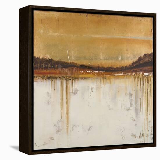 Melting Gold II-Patricia Pinto-Framed Stretched Canvas