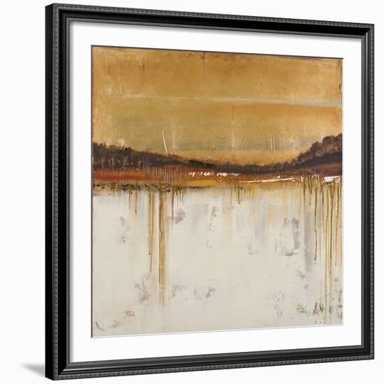 Melting Gold II-Patricia Pinto-Framed Premium Giclee Print