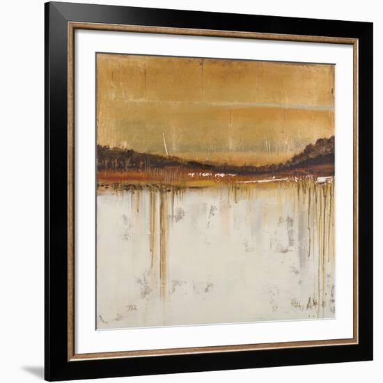 Melting Gold II-Patricia Pinto-Framed Premium Giclee Print