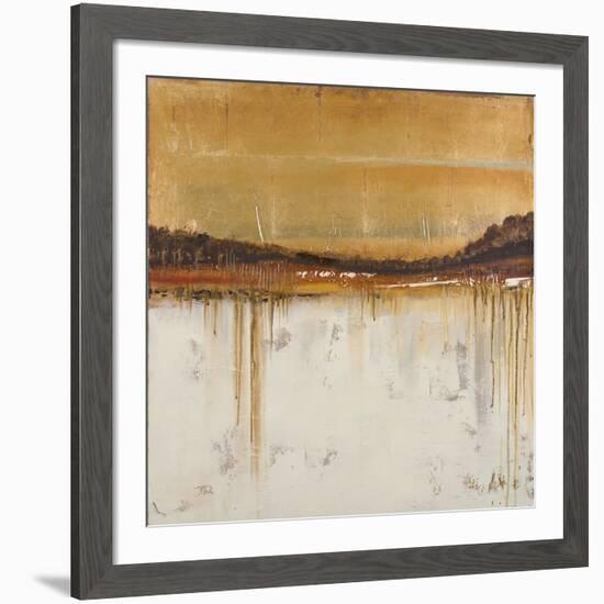 Melting Gold II-Patricia Pinto-Framed Premium Giclee Print