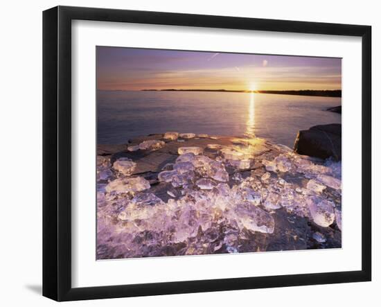 Melting Ice-Bjorn Svensson-Framed Photographic Print