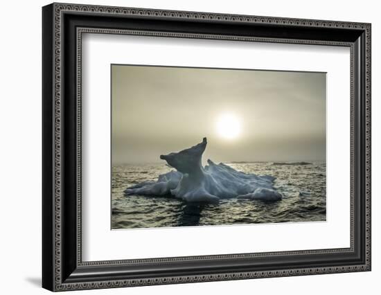 Melting Iceberg, Hudson Bay, Nunavut, Canada-Paul Souders-Framed Photographic Print