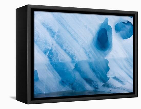 Melting Iceberg Near Hans Glacier in Hornsund Sound-Paul Souders-Framed Premier Image Canvas