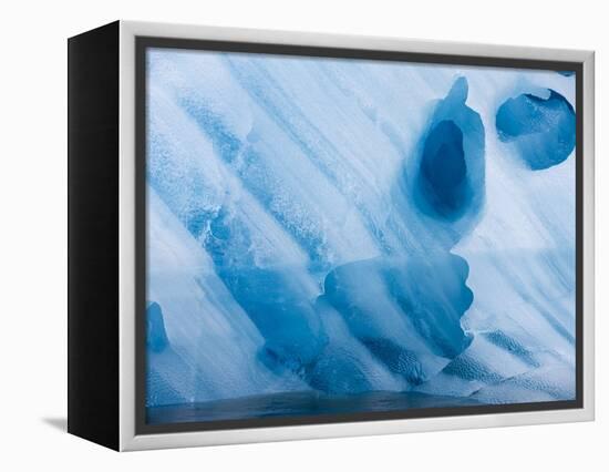 Melting Iceberg Near Hans Glacier in Hornsund Sound-Paul Souders-Framed Premier Image Canvas