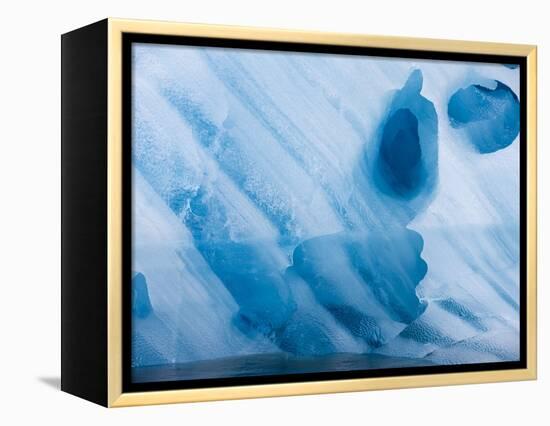 Melting Iceberg Near Hans Glacier in Hornsund Sound-Paul Souders-Framed Premier Image Canvas