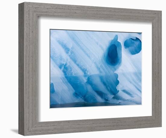 Melting Iceberg Near Hans Glacier in Hornsund Sound-Paul Souders-Framed Photographic Print