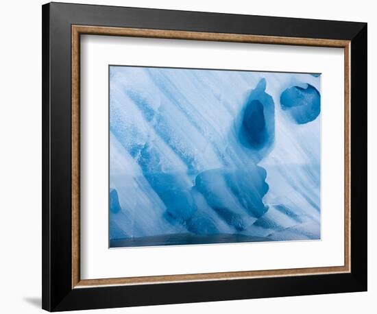 Melting Iceberg Near Hans Glacier in Hornsund Sound-Paul Souders-Framed Photographic Print