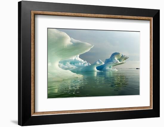 Melting Icebergs, Hudson Bay, Canada-Paul Souders-Framed Photographic Print