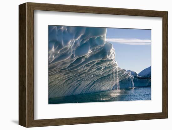 Melting Icebergs, Ililussat, Greenland-Paul Souders-Framed Photographic Print