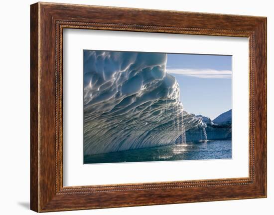 Melting Icebergs, Ililussat, Greenland-Paul Souders-Framed Photographic Print