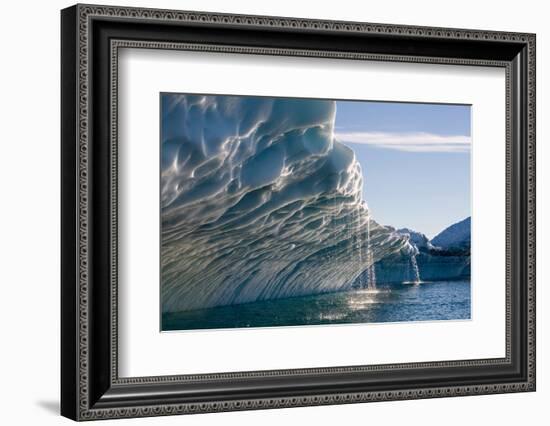 Melting Icebergs, Ililussat, Greenland-Paul Souders-Framed Photographic Print