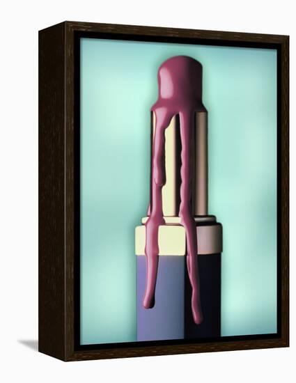 Melting Lipstick-ATU Studios-Framed Premier Image Canvas