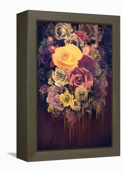 Melting Roses-null-Framed Stretched Canvas