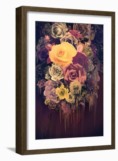 Melting Roses-null-Framed Premium Giclee Print