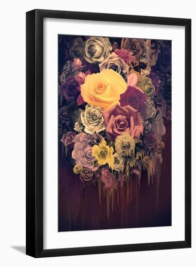 Melting Roses-null-Framed Premium Giclee Print