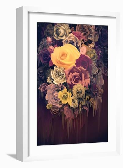 Melting Roses-null-Framed Premium Giclee Print