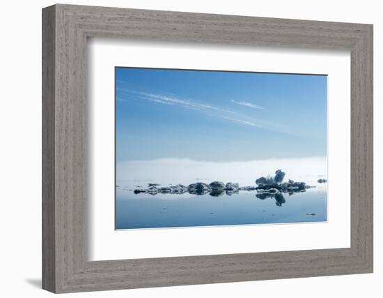 Melting Sea Ice, Hudson Bay, Nunavut Territory, Canada-Paul Souders-Framed Photographic Print