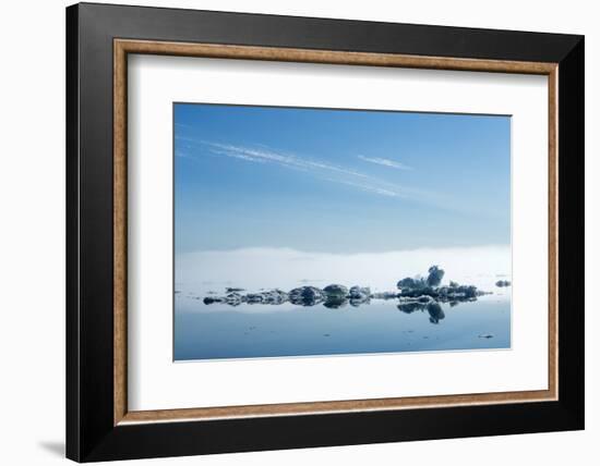 Melting Sea Ice, Hudson Bay, Nunavut Territory, Canada-Paul Souders-Framed Photographic Print