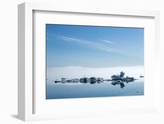 Melting Sea Ice, Hudson Bay, Nunavut Territory, Canada-Paul Souders-Framed Photographic Print