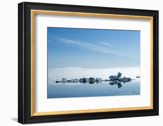 Melting Sea Ice, Hudson Bay, Nunavut Territory, Canada-Paul Souders-Framed Photographic Print