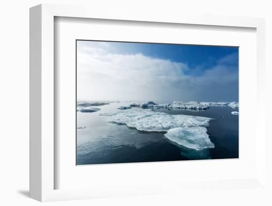 Melting Sea Ice, Repulse Bay, Nunavut Territory, Canada-Paul Souders-Framed Photographic Print