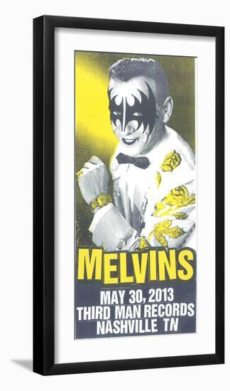 Melvins-Print Mafia-Framed Serigraph