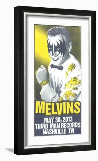 Melvins-Print Mafia-Framed Serigraph