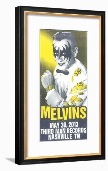 Melvins-Print Mafia-Framed Serigraph