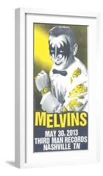 Melvins-Print Mafia-Framed Serigraph