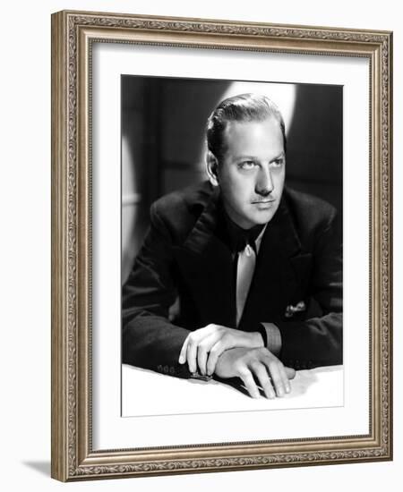 Melvyn Douglas, Ca. Late 1930s-null-Framed Photo