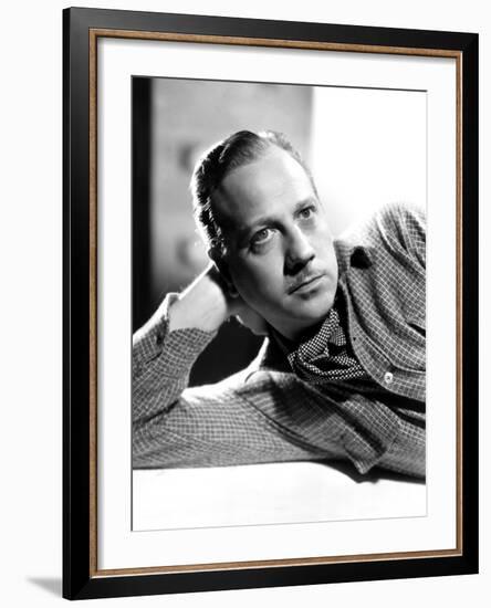 Melvyn Douglas, Ca. Late 1930s-null-Framed Photo