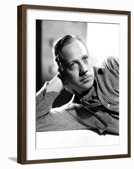 Melvyn Douglas, Ca. Late 1930s-null-Framed Photo