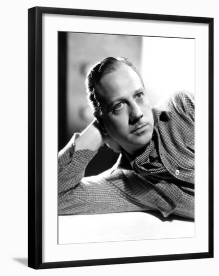 Melvyn Douglas, Ca. Late 1930s-null-Framed Photo