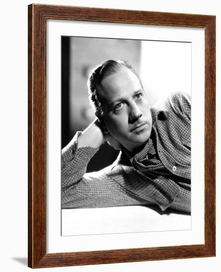 Melvyn Douglas, Ca. Late 1930s-null-Framed Photo